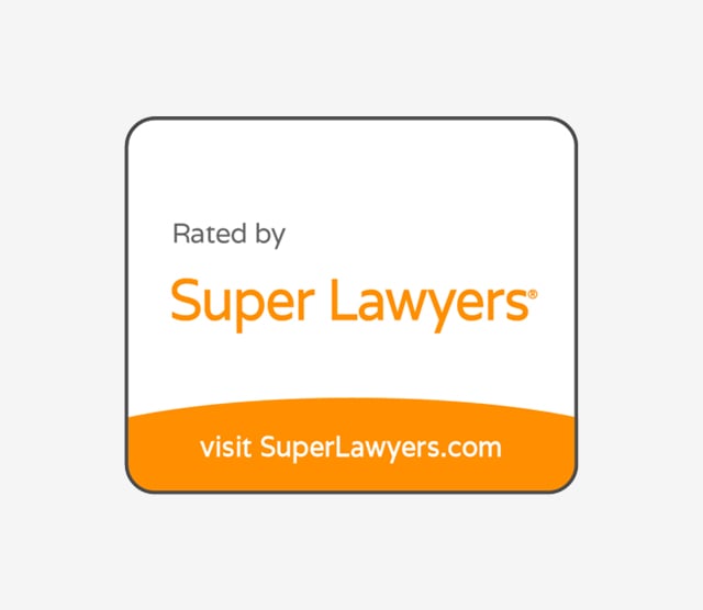 Rated By Super Lawyers | visit SuperLawyers.com